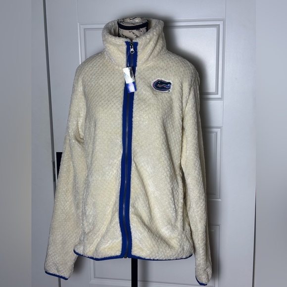 Columbia Collegiate UF Fire Side II Sherpa Full-Zip Fleece for Ladies - Picture 2 of 7